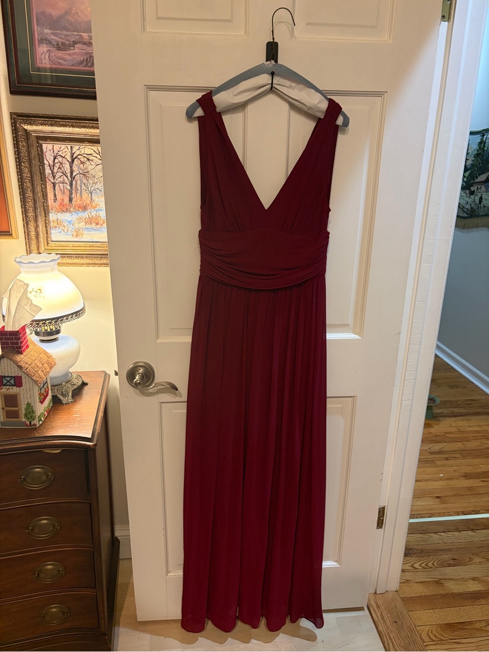 Maroon Formal Dress